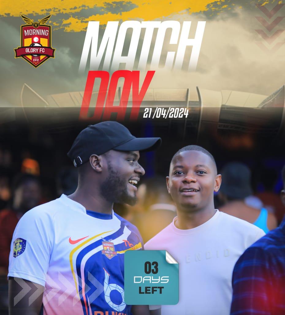 team_morning's tweet photo. Its only three days to Match Day 1....#NFL returns on Sunday 21st April @Kings Park Arena Bweyogerere https://t.co/EApDVUUS6C