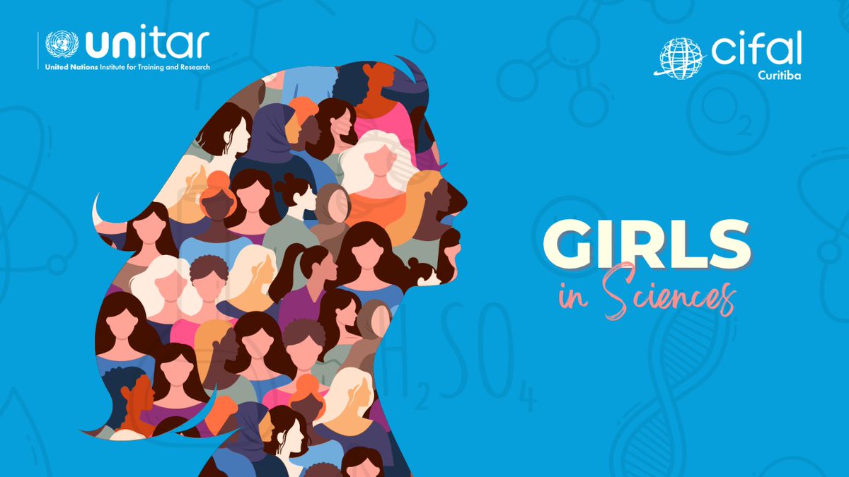 Only 12% of women are members of national scientific academies. Because of this reason, @CifalCuritiba launched 'Girls in Science' to encourage the participation of girls in the STEM fields: science, technology, engineering, and mathematics. + Inf: rb.gy/z6wg5f #Girls