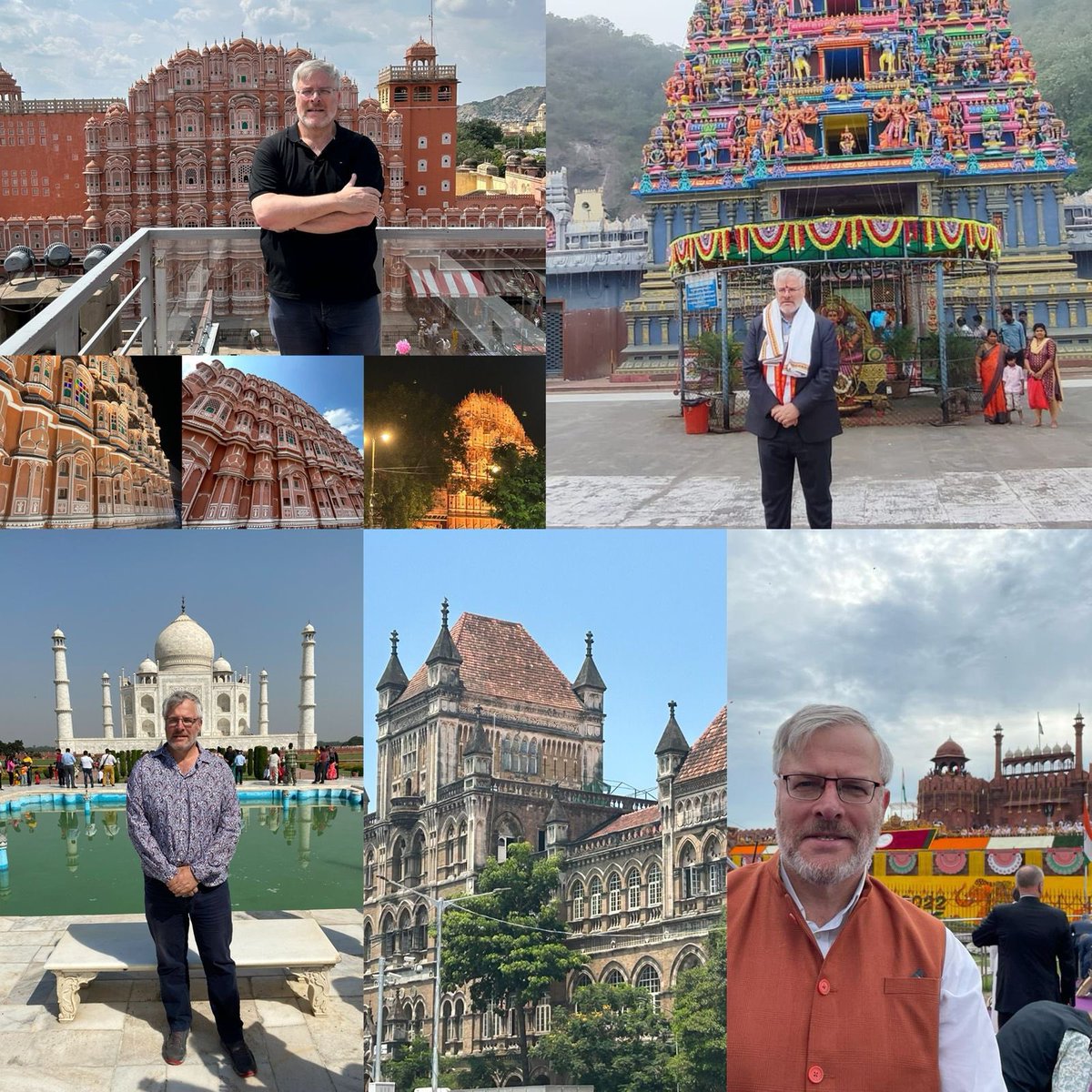 Happy #WorldHeritageDay! #India 🇮🇳 & #Israel 🇮🇱 have glorious history, heritage, tradition, and rich culture. From the majestic beauty of the Taj Mahal to the breathtaking Ajanta Caves, I had the opportunity to explore some of these timeless treasures of #IncredibleIndia.
