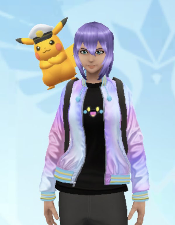 I just noticed my friend’s buddy Pikachu is having a little problem with the new avatar’s narrow shoulders 😂