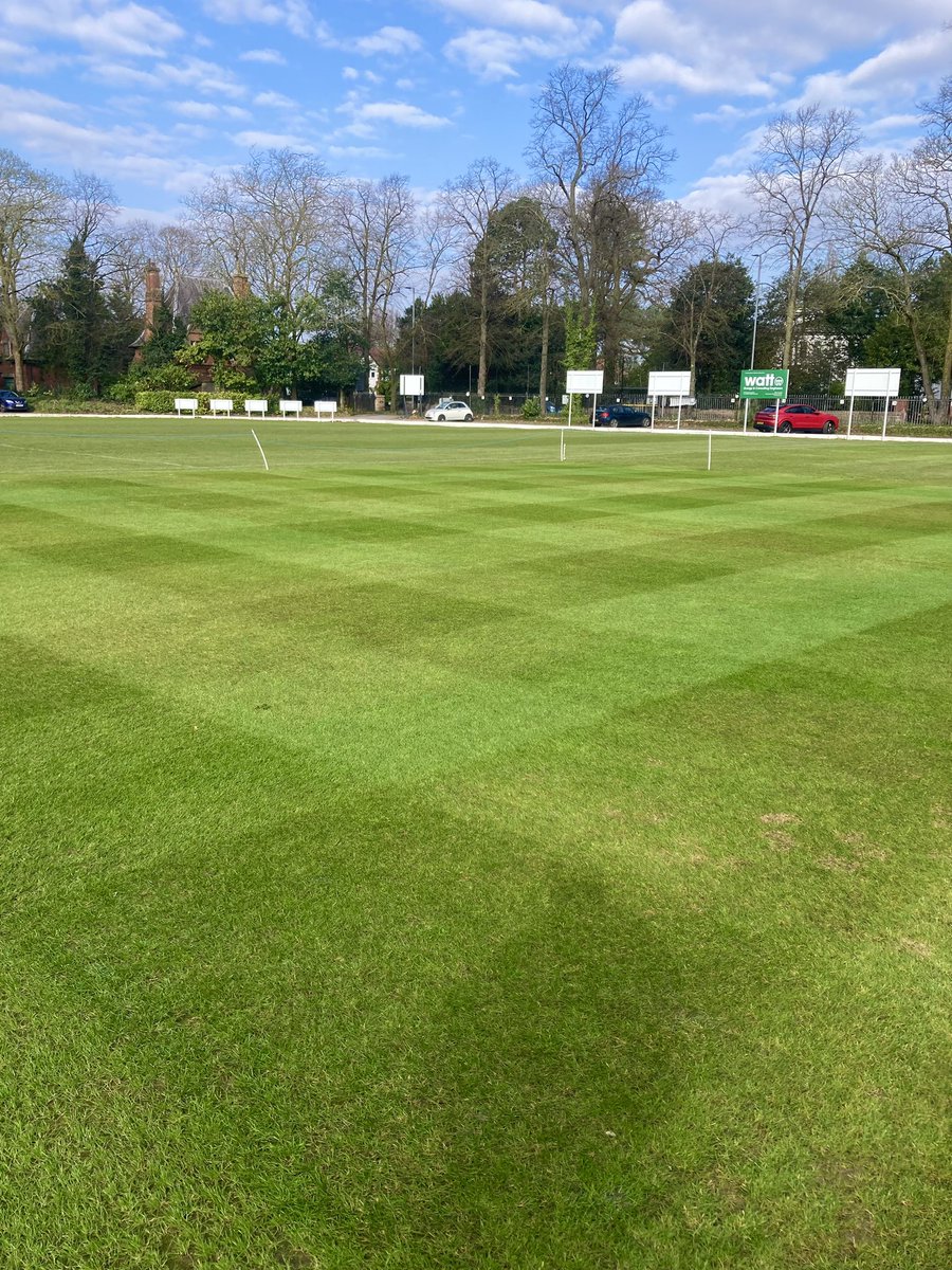 <a href="/DidsburyCC/">Didsbury CricketClub</a> almost ready for some cricket this weekend.Working  in between the wet weather and when conditions allow has helped to get here,as well as the help of club volunteers