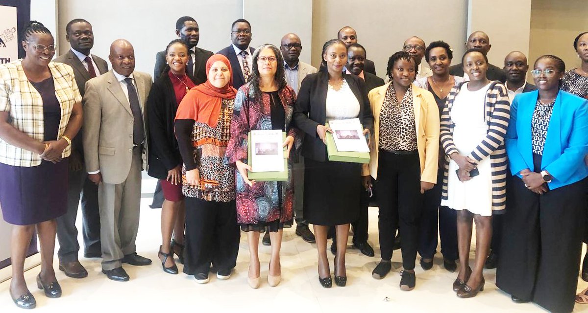 Global Health Workforce Programme - Kenya Launch. Presentation of GHWP inception report to PS Ms. Mary Muthoni Muriuki (in Black suit) and Eduarda Gray, Deputy Development Director, British High Commission Nairobi, Kenya.