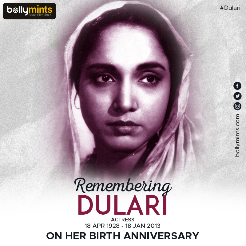 BollyMints's tweet photo. Remembering Actress #Dulari Ji On Her #BirthAnniversary ! https://t.co/svorumxjrN