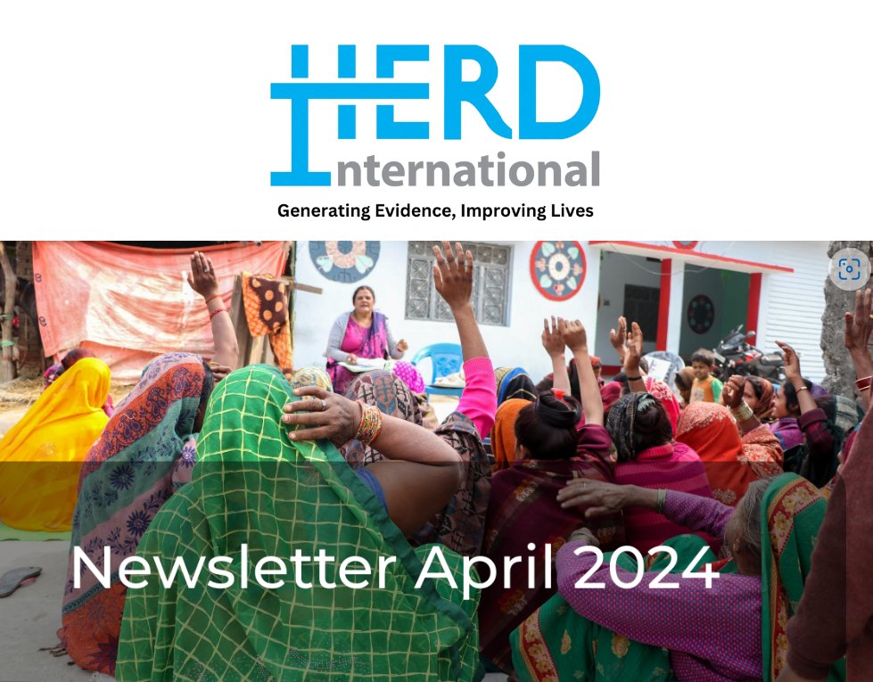 Subscribe HERD International Newsletter! Dedicated to addressing community needs, system priorities, and emerging health and development issues, we're here to keep you informed. Please, subscribe our newsletter ! mailchi.mp/b04fd539b2a7/h…