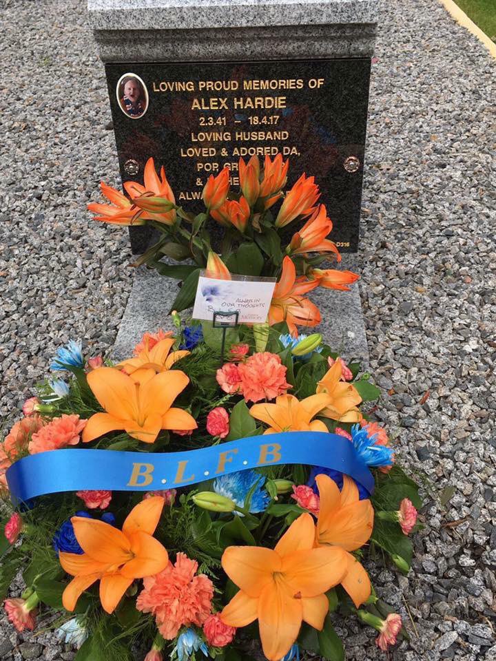 In memory of Alex Hardie Snr, who sadly passed away 7 years ago today. Alex was the driving force behind the band in the early days as we progressed from the Parkhead Heatherbell to the band we are today. 

Today, our thoughts &amp; support are with his family - We Forget Them Not