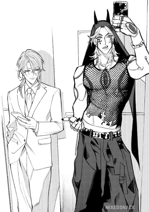 What are you looking at, Ayato...? #AyaItto 