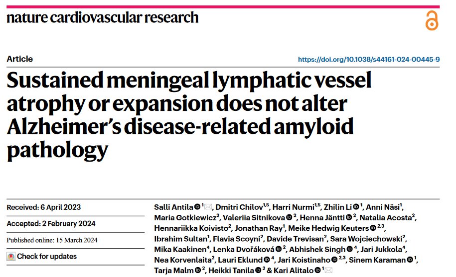 Rui Benedito (@ruibenedito_) on Twitter photo Published <a href="/NatureCVR/">Nature Cardiovascular Research</a> by the Kari Alitalo lab ! Hopefully will get as much impact and visibility as the initial study. rdcu.be/dE5fX Published <a href="/NatureCVR/">Nature Cardiovascular Research</a> by the Kari Alitalo lab ! Hopefully will get as much impact and visibility as the initial study. rdcu.be/dE5fX
