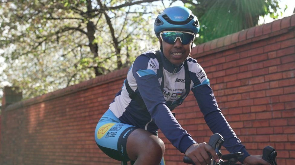 #Ethiopian pro cyclist to compete while living in asylum hotel Trhas Tesfay, an Ethiopian champion cyclist currently residing in a west London asylum hotel, is set to participate in the prestigious Ride #London cycling event on May 26th. While acknowledging the challenging