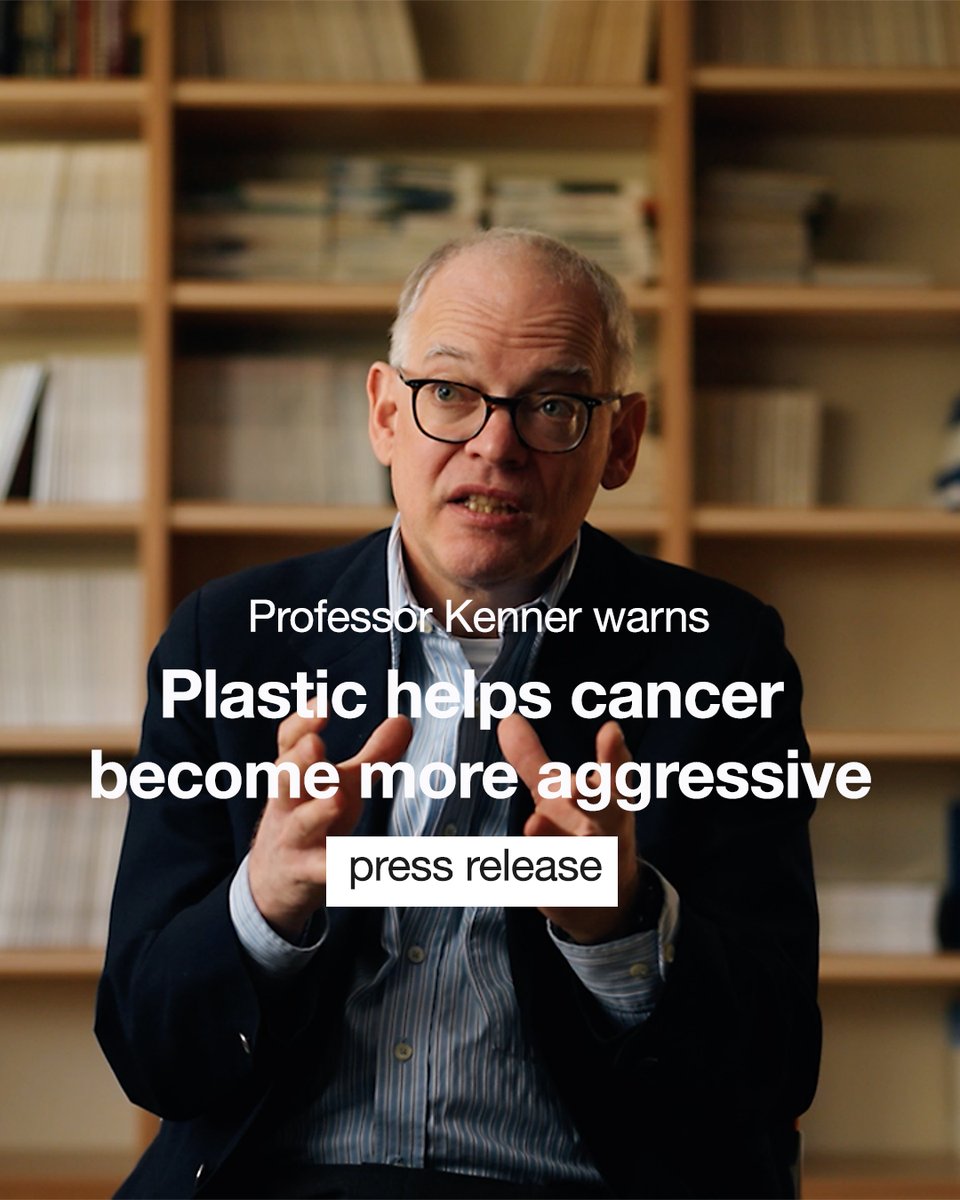 Press release on the groundbreaking research by professor <a href="/LukasKenner/">lukaskenner.bsky.social🇪🇺🇺🇦</a> is out now! Read all about what relation they found between plastic and cancer cells on our website: bit.ly/4aCKhiy

#health #unep #inc4 #cancer #plasticsoupfoundation #resilientfoundation