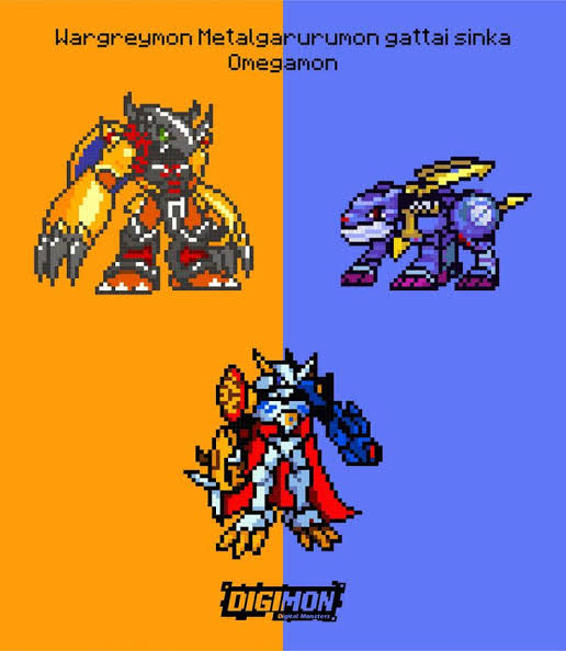 @hembssssss Wargreymon and Metalgarurumon from Digimon