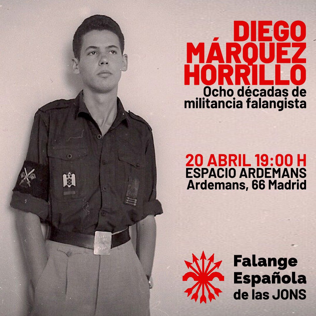 fedelasjons's tweet photo. 🗓️ Sábado 20 abril
🕖 19:00 h.
📍Ardemans, 66 https://t.co/U5QcxRZCVM