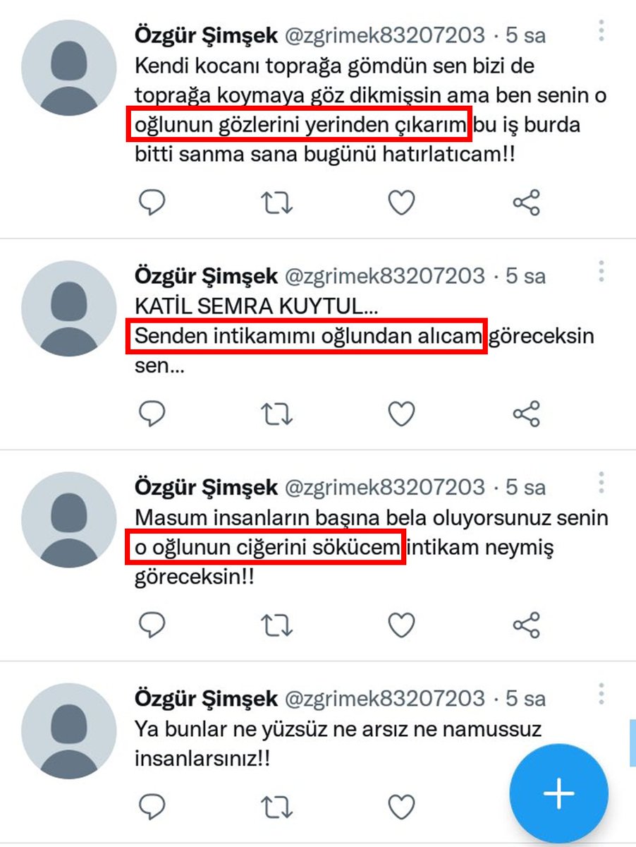 Furkan__Durusu's tweet photo. 25 Temmuz 2023 tarihinde yine 'raporlu' bir şahıs, Semra Hoca'ya ölüm tehdidinde bulunmuştu. Yine o şahıs hakkında da daha evvelden suç duyurusunda bulunulmasına rağmen tehditlerine devam etmişti. Sonra da "cezai ehliyeti olmadığı" için hakkında dava açılamadı! https://t.co/aZUYxB9ek1