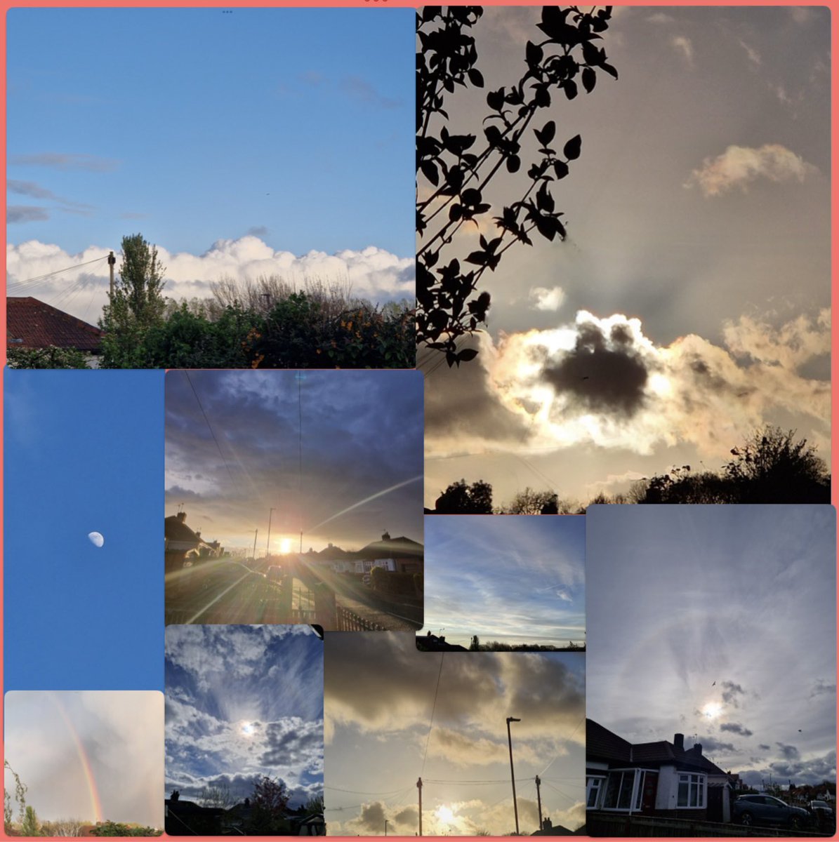#GoodMorning again, I’m afraid you’ll be sick of me today, just scroll on by. But I’m away to Edinburgh for the day tomorrow so won’t be on much. A little look at some of this week’s lovely skies in Heaton 🥰 #StormHour #ThursdayFunDay #ThursdayVibes