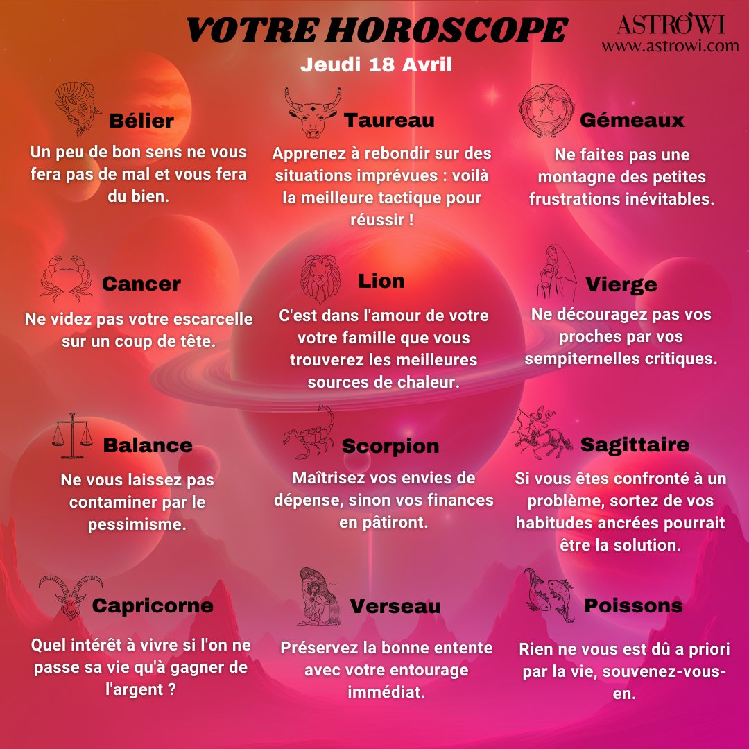 astro_wi's tweet photo. Découvrez votre horoscope du jour !🔮💫🥰

"Dans une consultation de voyance, les étoiles nous guident, mais l'amour est la boussole de notre destin." ✨

Voyance au 0492980002 5€/10min avec le code FB01
Voyance Live: 08 90 37 50 00

#astrowiavis #horoscope #astrowi #astrologie https://t.co/Zrpm3Rl11S