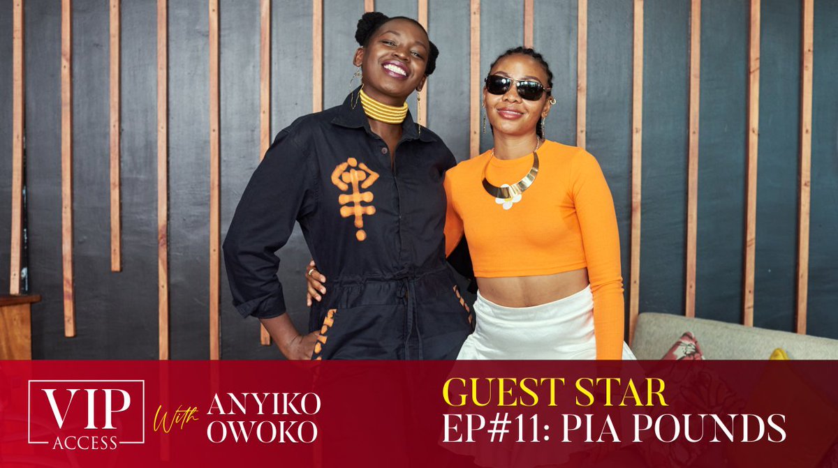 anyikopr's tweet photo. ICYMI: On the latest episode of #VIPAccessWithAnyiko we get to hang with Ugandan Superstar @pia_pounds 🇺🇬 - Ugandan songstress who has been pushing her hustle for way longer than you may think! In this interview we discuss the fame that came with the success...
1/2 https://t.co/NUjbsxg5k0