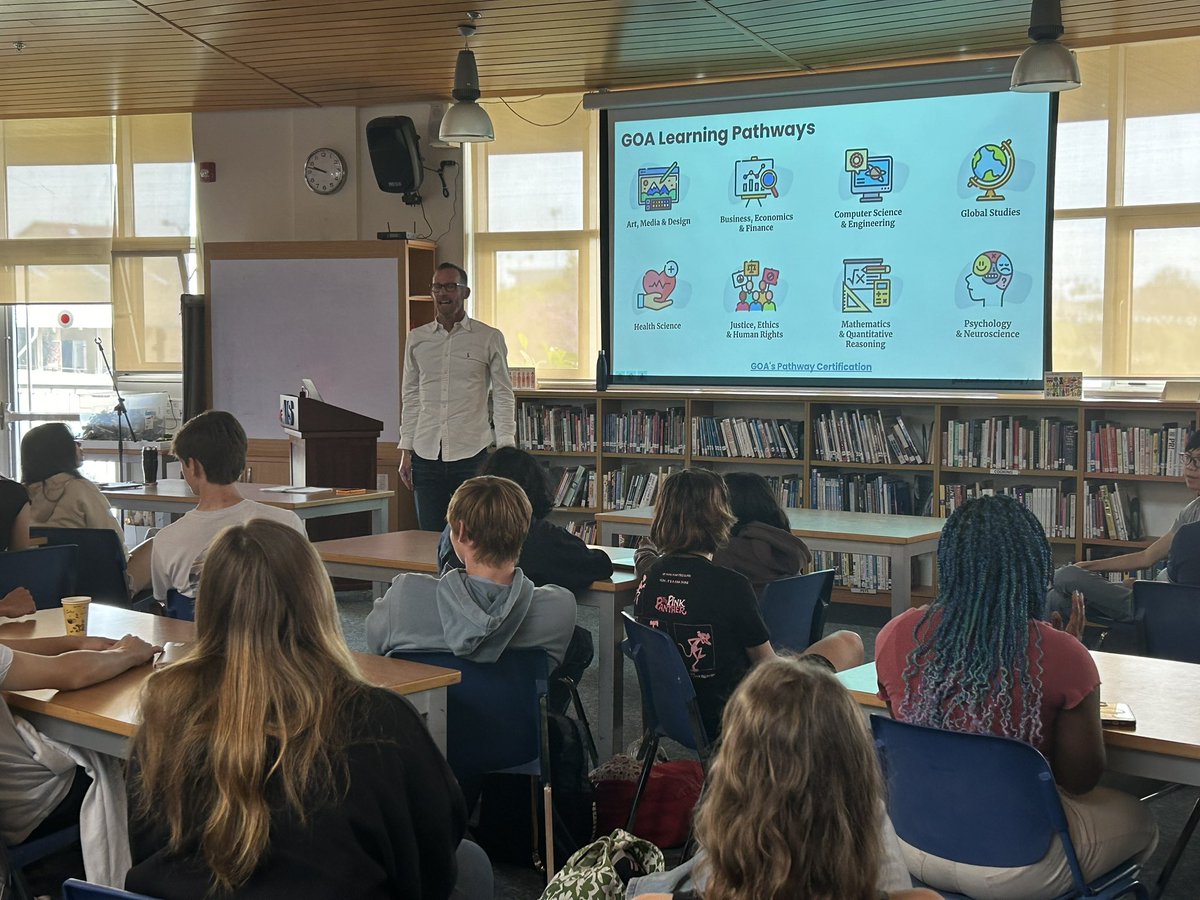 Excited for <a href="/WBAISIsrael/">WBAIS Israel</a> to be joining the incredible <a href="/GOAlearning/">Global Online Academy</a> network providing optimal learning opportunities for students. #Agency #wbaislearns <a href="/kirstenwelbes/">Kirsten Welbes</a>