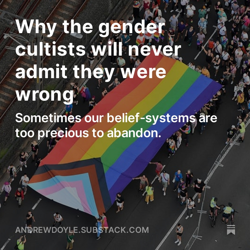 andrewdoyle_com's tweet photo. “Why the gender cultists will never admit they were wrong”

My latest post is now up. Link in bio. ⬆️ 

Please share, subscribe, and join the conversation in the comments... https://t.co/ZTH4y9gBQI