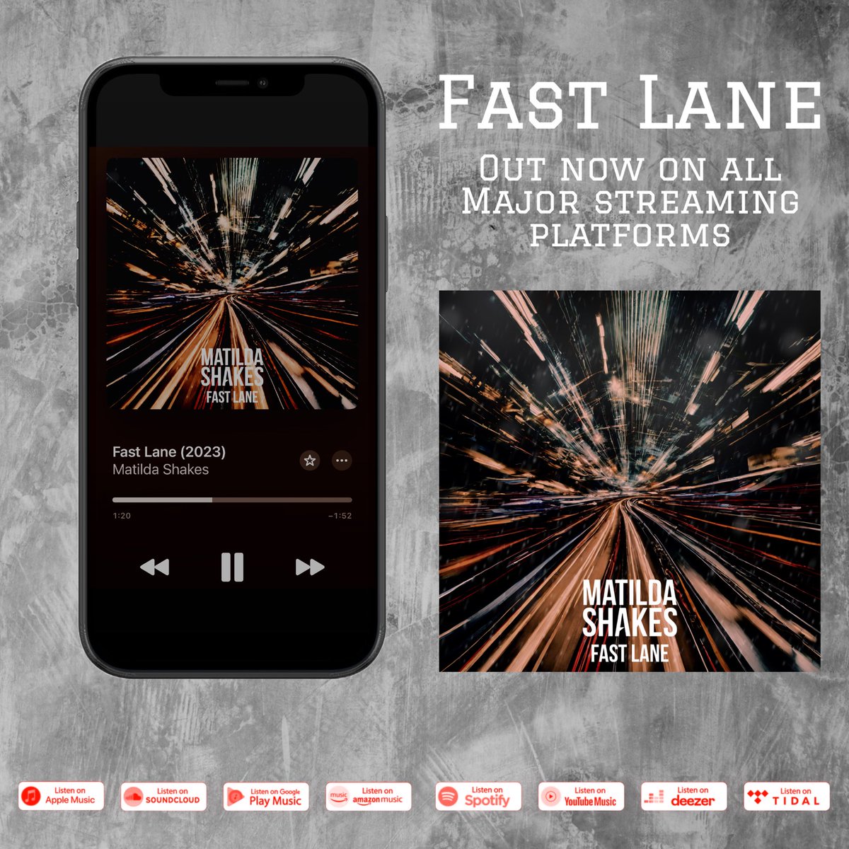 She’s back! Go stream ‘Fast Lane’ now on all Major streaming platforms 🏎️ open.spotify.com/track/4ld93wkI…