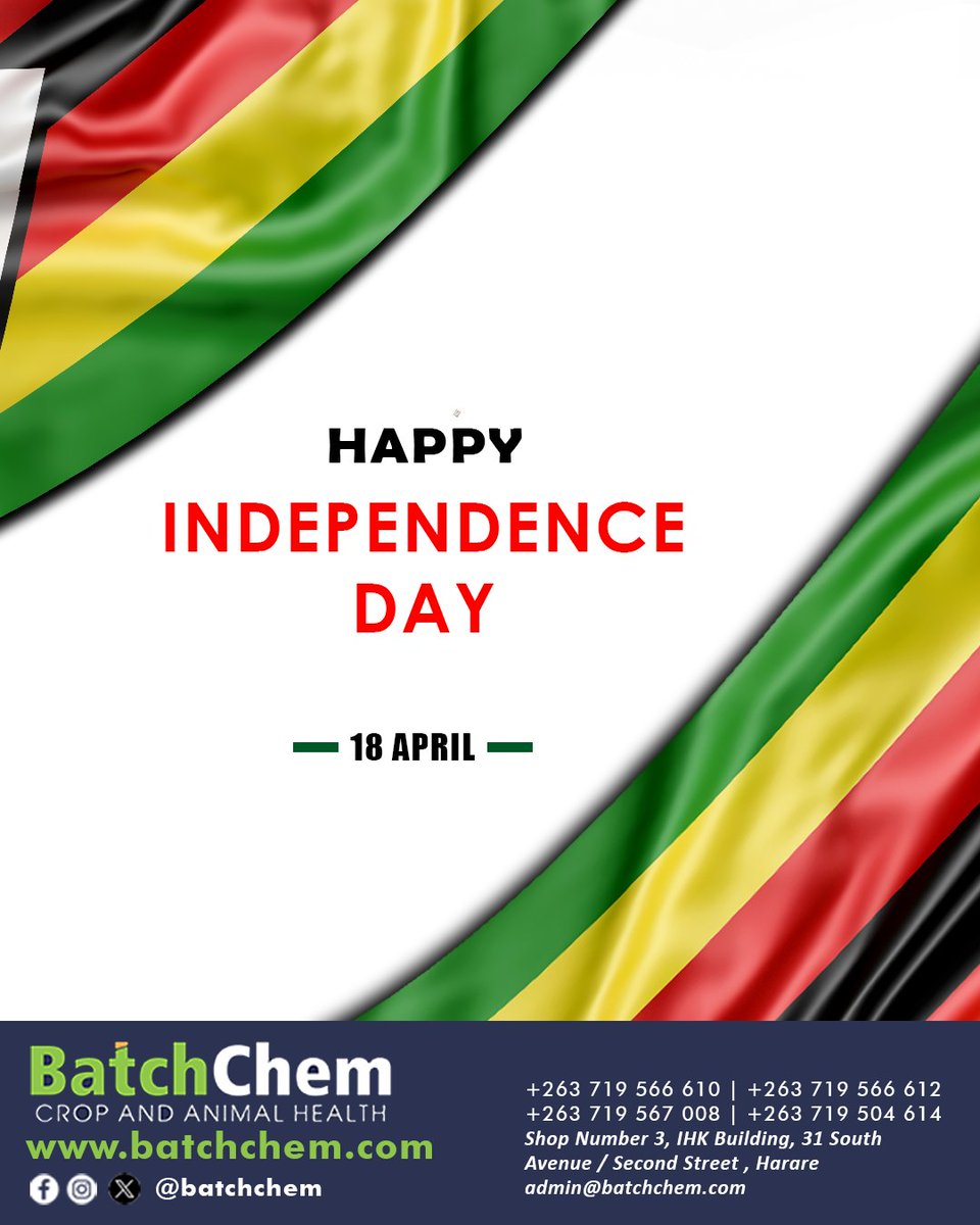 Happy Independence Zimbabwe!
