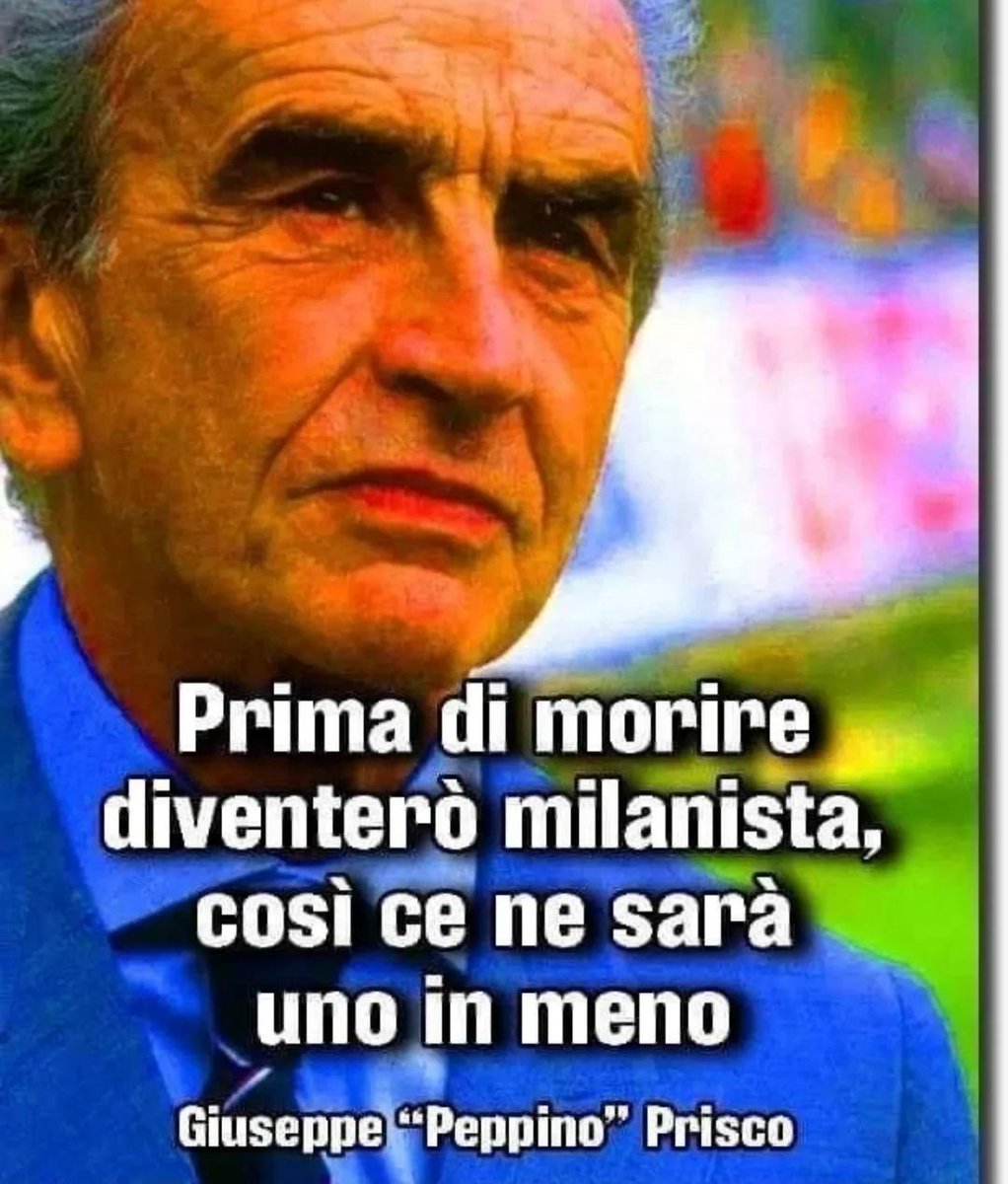 Angeloveleno59's tweet image. #fcinter1908 🖤💙⭐⭐🖤🖤😜✌️
Peppino Prisco ❤️