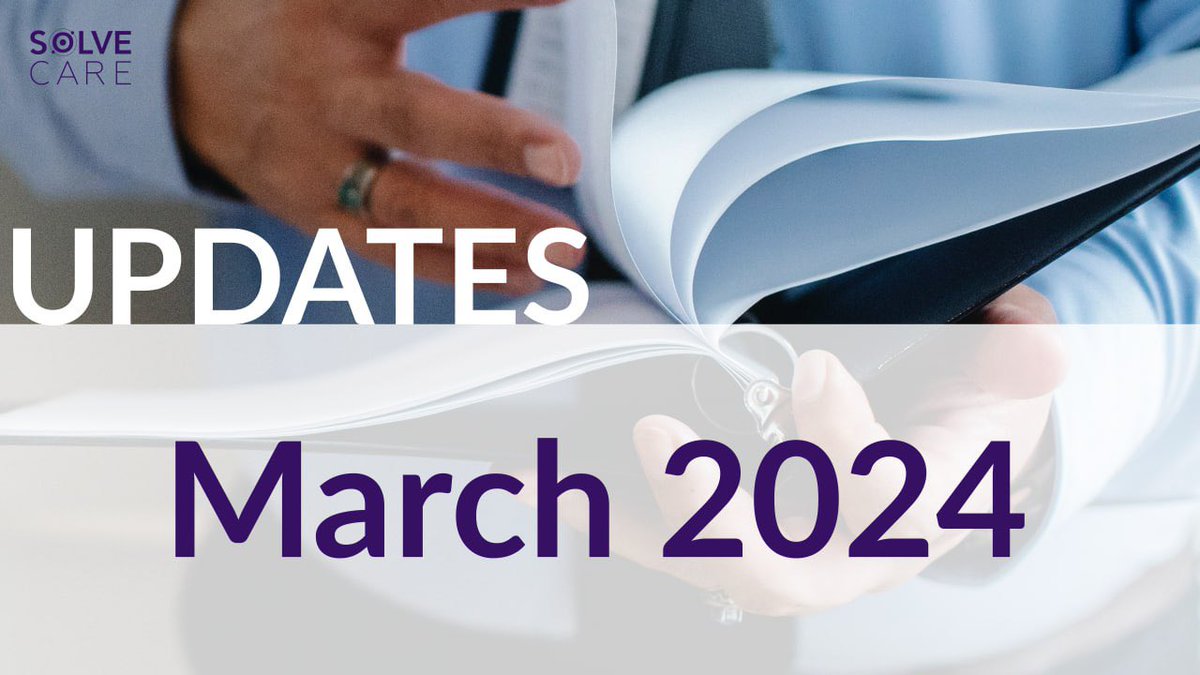 @Solve_Care March 2024 Update Newsletter 

Some of the highlights includes:
1️⃣ $SOLVE on Polygon Through QuickSwap 
2️⃣ Discussion on SOLVE Tokenomics 2.0
3️⃣ @Solve_Care & @Hippocrat_io 
E.T.C

Detailed Update - 🔗 bit.ly/4aSAKDy

#SolveCare