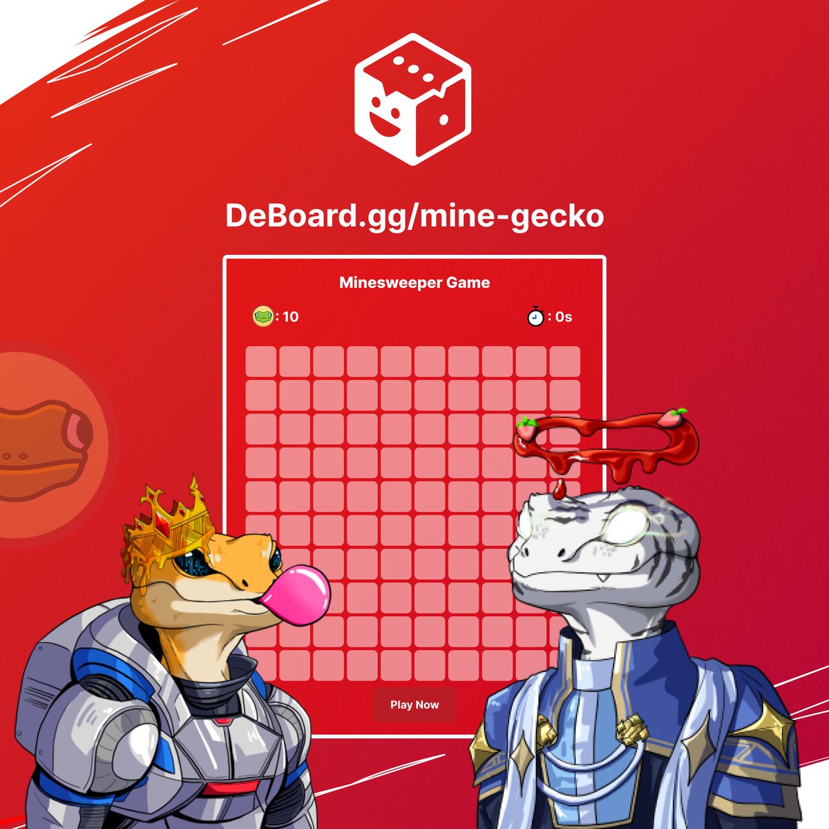 🚀 Introducing the MineGecko Game by DeBoard! 🐸

🕹️ Inspired by the classic Minesweeper and the adorable @GeckoInuAvax 🐸, this new game is sure to keep you on your toes! Ready to test your skills?

🎮 Play now: 🫴deboard.gg/mine-gecko

#Deboard #DEVAX $DEVAX #Playtogether…