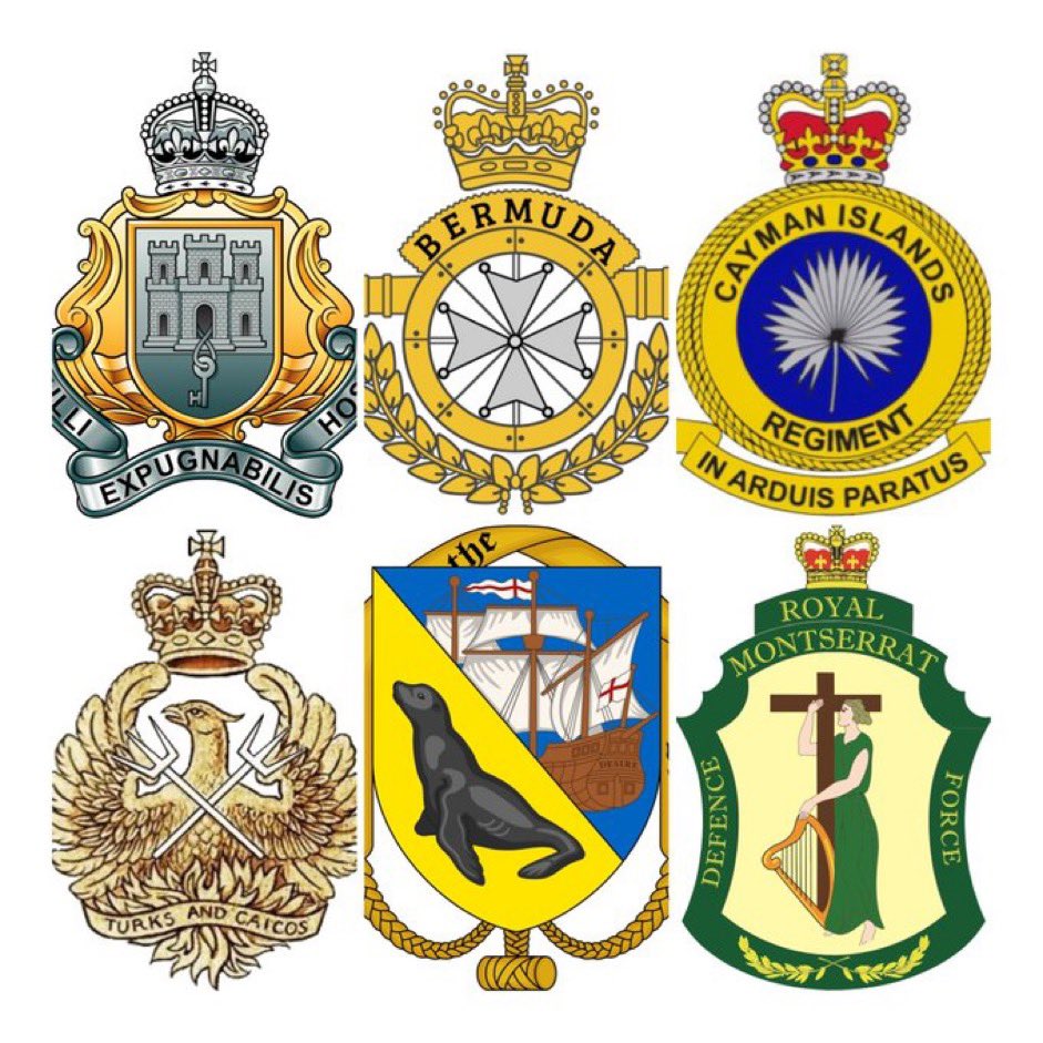 This is great news, the 6 Regiments & Defence Forces from the 🇬🇧 Overseas Territories have an import role to play; 🇧🇲 @BermudaRegiment 🇰🇾 Cayman Islands Regiment 🇫🇰 #FalklandIslands Defence Force 🇬🇮 @RoyalGIBRegt 🇲🇸Royal Montserrat Defence Force 🇹🇨@TCIRegiment