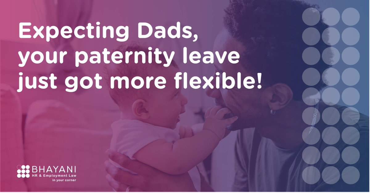 👨‍👦‍👦 Expecting Dads, your paternity leave just got more flexible! Starting April 2024, choose one or two one-week blocks or split them into non-consecutive periods.🌐 bit.ly/49FZEpj 📞 Call us: 0333 888 1360 #PaternityLeave #ParentalLeave #FamilyFriendly