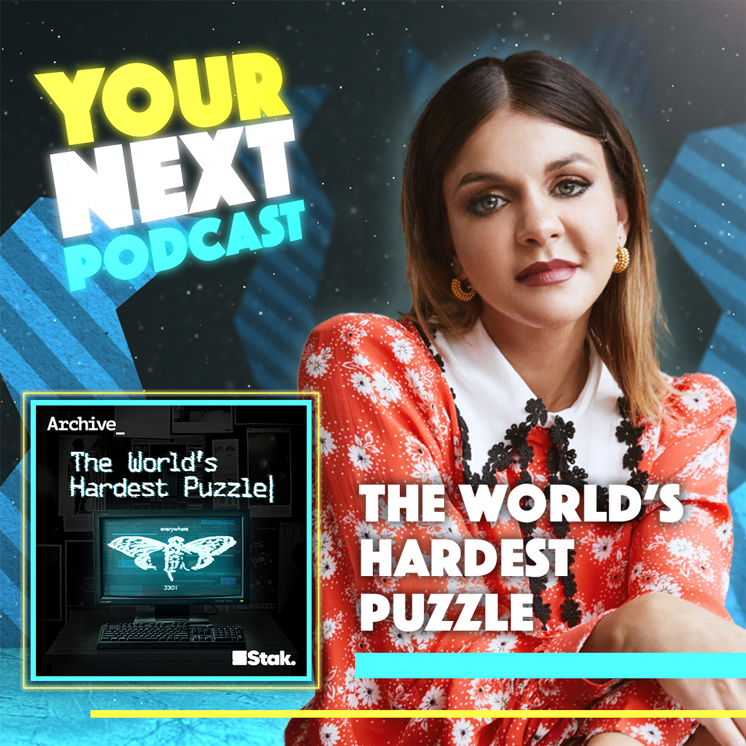 🚨NEW 'YOUR NEXT PODCAST'🚨 Today it's The World's Hardest Puzzle from @StakPod. Listen now on 'Your Next Podcast': link.chtbl.com/ynp?sid=rex #Podcast @TommieTrelawny @nicky_andersonn @LaurenLayfield