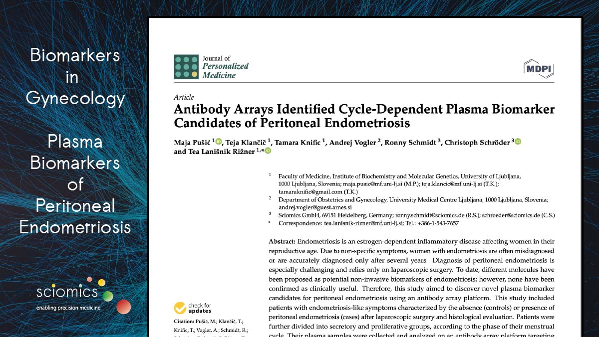🔬Sciomics #Science Recap! #Endometriosis is an estrogen-dependent inflammatory disease affecting women in their reproductive age. We are proud to have supported this #EndoResearch with our protein profiling service.🎯
doi.org/10.3390/jpm120…
#EndometriosisAwareness  #Gynecology