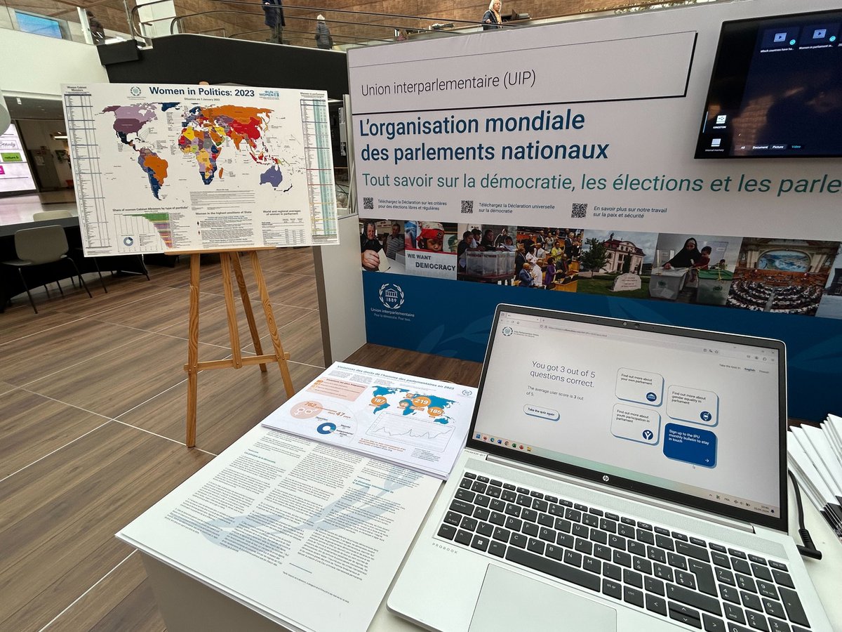 Come and meet the #IPU at #BalexertOpenHouse this week as one of 1️⃣6️⃣ organizations taking part in #InternationalGenevaExpo. Take our quiz and find out more about the work we do supporting #parliaments + #MPs and what impact we have on the world. ➡️ipu.org/quiz