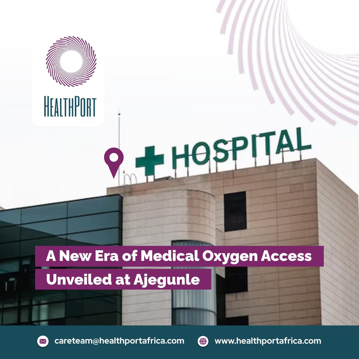 The anticipation is building up, and we can’t wait to revolutionize oxygen access together! Stay tuned for the unfolding updates. #healthportajegunlelaunch #oxygenaccessrevolution #medicaloxygenaccess #oxygenconcentrator #oxygencylinder #healthportnigeria