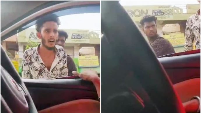 BIG NEWS 🚨 3 men assaulted in Bengaluru for raising 'Jai Shri Ram' slogans on Ram Navami.

Syed Irfan, Sheikh Sahil, Farman and Sameer asked them to chant 'Allah Hu Akbar' instead. One of the victims was even hit on his he@d with a stick.

Accused men arrested. Advocate and