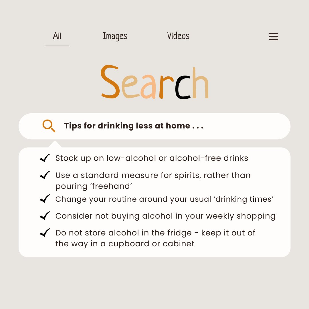 How to reduce your alcohol use at home. Need support? Reach out at 01 223 3493 or info@ndublinrdtf.ie No judgement, just support. #RecoveryIsPossible #TogetherForRecovery #DublinAddictionRecovery