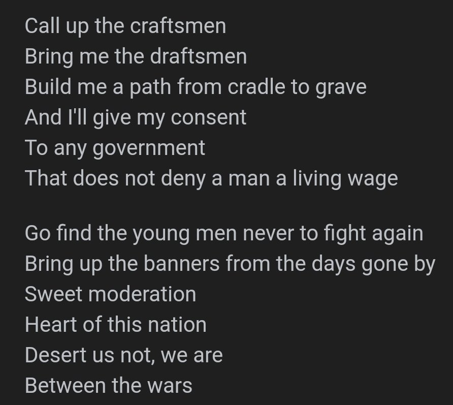 OldershawAngela's tweet photo. @BladeoftheS As true today as 40 years ago. ✊️ @billybragg #BetweenTheWars https://t.co/wQMb1Fi44X