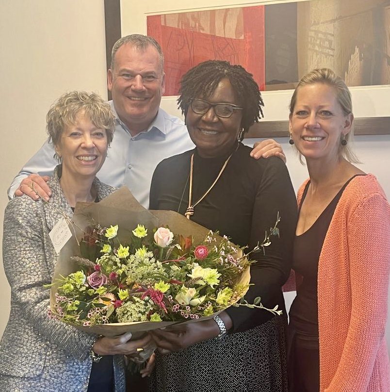 Today, we also celebrate and appreciate all the hard work and dedication of our colleague Vee Machache. Happy Administrative Professional Day! 💐💐💐Behind every successful office are dedicated administrative professionals who keep things running smoothly. 🙏🙏🙏
