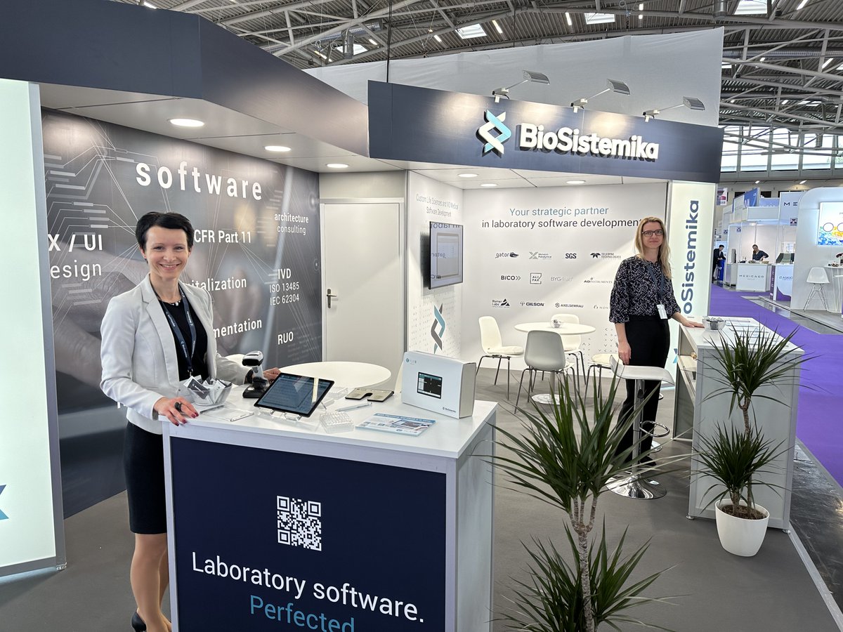 BioSistemika's tweet image. What a week at @analyticaFair in Munich! Our @BioSistemika team had a highly productive time engaging in numerous discussions on custom lab software solutions and the broader scope of lab digitalization.
#Analytica2024 #LabSoftware