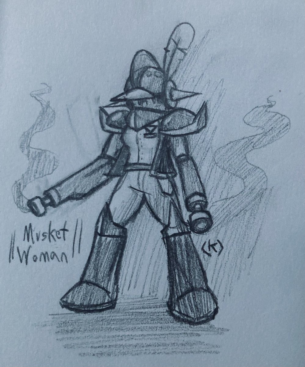 Musket Woman (OC) 
#MegaMan #ロックマン