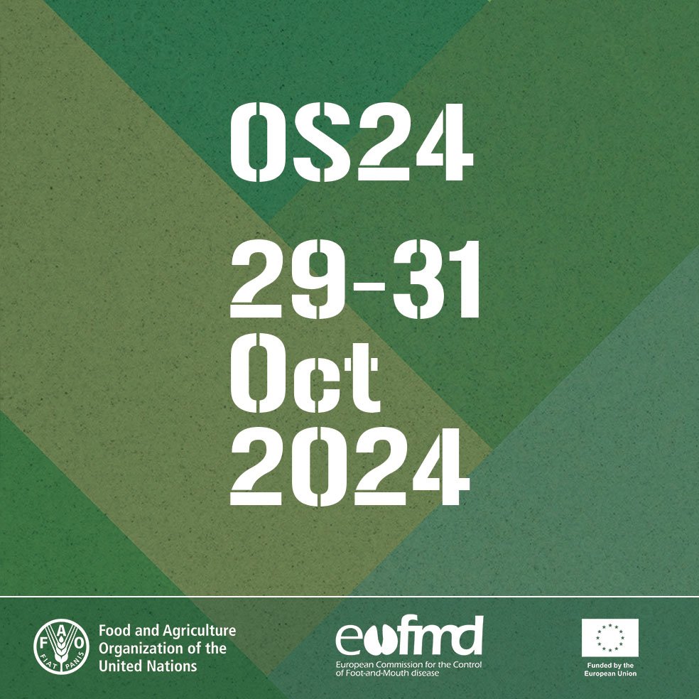 📢 The #EuFMD Open Session 2024! 
This year we will explore #FASTdisease risks in a changing world - from megatrends to #microlearning and advancing #FMD Control through collaborative research and regulatory synergy.
🗓️29-31 Oct  

Sign up now👉 forms.office.com/e/MRHiF6fJ01 @gfra