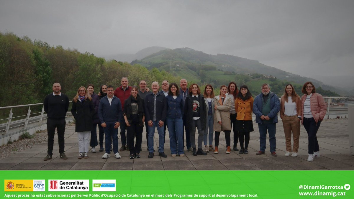 #Territori | El passat 15 i 16 d'abril vam organitzar una visita d'intercanvi a Goierri (País Basc) amb l'objectiu d'aprendre de l’ecosistema de #desenvolupamentlocal que tenen a la comarca i cohesionar el grup d’alcaldies de la #Garrotxa al voltant del nou model de governança.