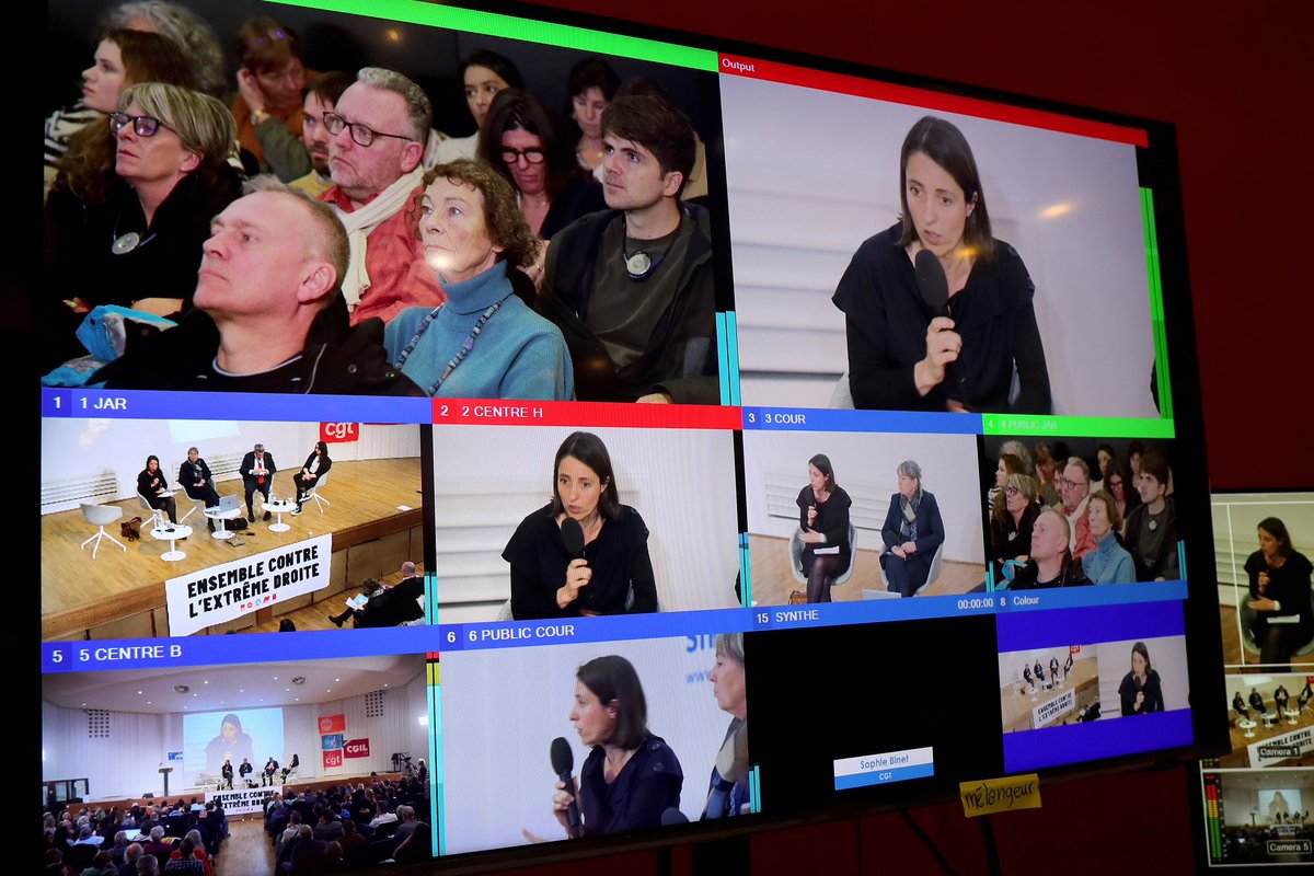 L’extrême-droite est l’ennemie du monde du travail. Nous avons la responsabilité de faire front face à ses idées sombres et rances. Avec les syndicats européens, on s’organise. Riche journée d’échanges pour construire la dynamique 'Ensemble contre l'extrême-droite' 🤝