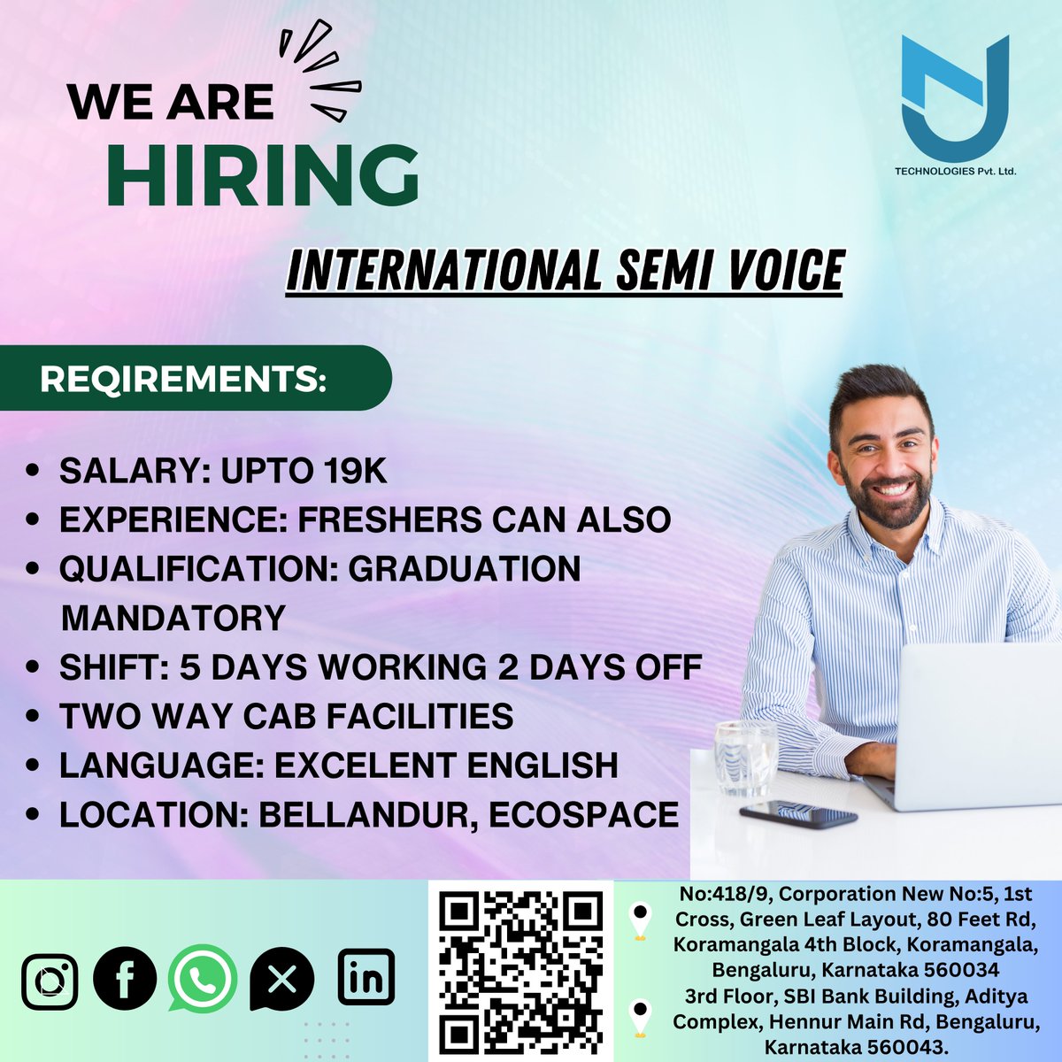 njtechofficial's tweet photo. 🔊 Elevate your career with NJ Technologies! 🌟
#CareerSuccess #JobSearchTips #NewWebsite #BlogLaunch #CareerAdvice #GetPlaced #EmpowerYourself #teamwork #Gratitude #njtechnologiesofficial #TheGreatestOfAllTime #DCvsGT #NewYear #Celebrations #TeamNJ #FestiveGreetings #dubai https://t.co/5jjTu3QqlW