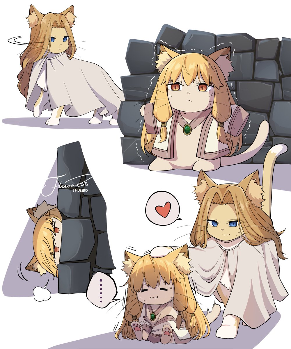 🐱🧱🐱 ＜(´⌯ ̫ ⌯`)＞ #葬送のフリーレン