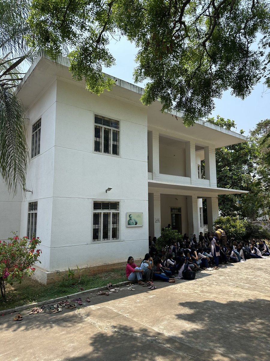 Introducing children to the magical writings of RK Narayan. At his home in Mysore.