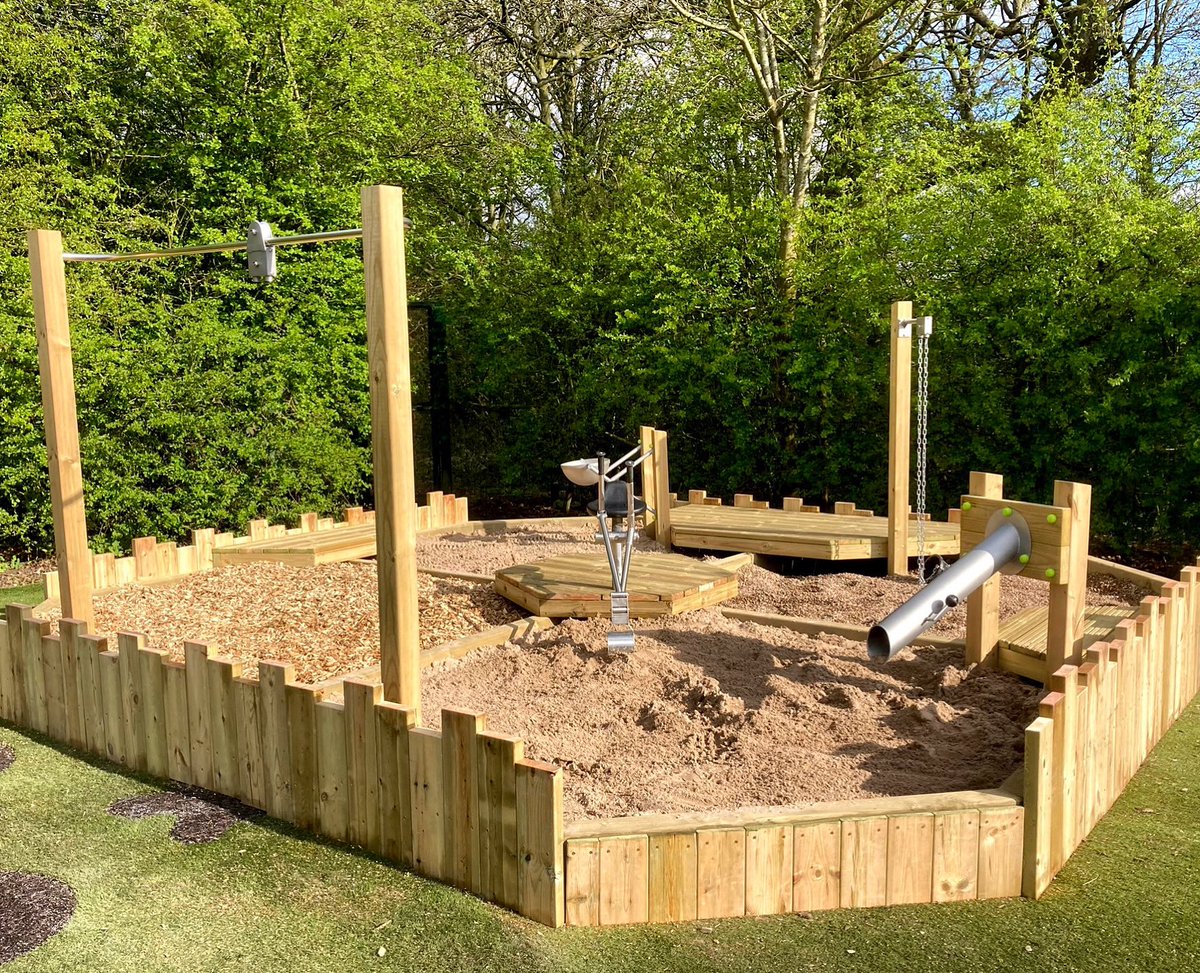 Playground_Imag's tweet photo. Exciting news from Elm Tree Community Primary School! 🌟 We created a Multi Sensory Construction Area for children with Social, Emotional, and Mental Health difficulties. The feedback has been overwhelmingly positive, bringing so much more to their playtime! #SensoryPlay https://t.co/f9Rh7VbtuN