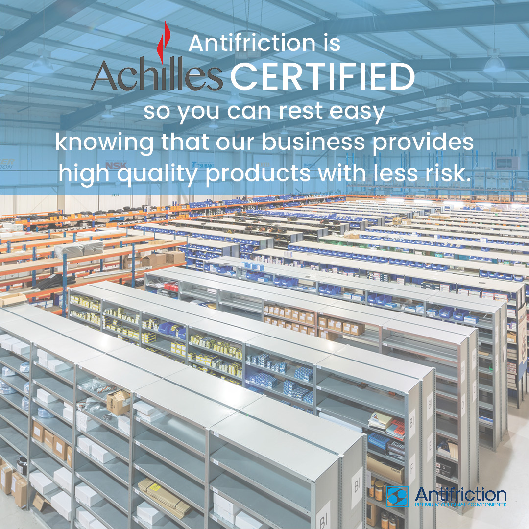 Did you know? 🤔 Antifriction is @AchillesLtd. That means our business has undergone a rigorous risk assessment to ensure our standards are up to scratch. Get in touch with your local branch to find out more ➡️bit.ly/antifriction-c… #HealthAndSafety #ESG #QualityControl