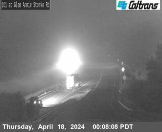 Dense fog is developing early this morn across #SantaBarbara and the #VenturaCounty coast. Slow down! Allow for more time to reach your destination. If you have a flight @SBAirport, check the latest flight arrivals/departures. Thanks to @CaltransHQ for these photos. #CAwx