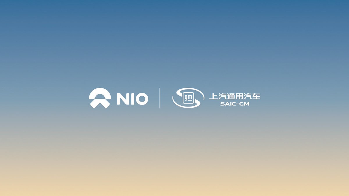 On April 18, 2024, Wuhan NIO Energy Co., Ltd. ('NIO Power') and SAIC General Motors Sales Company Ltd. (“SGM”) signed the cooperation agreement on opening up the charging networks to each other. #NIO #BlueSkyComing