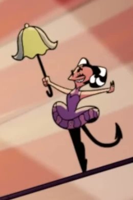 this might be some conspiracy theory shit but i just noticed something: this background circus imp is the only other imp we have seen at ALL in the series afaik with alternating instead of symmetrical horn stripes aside from fizzarolli and i'm losing my mind rn.