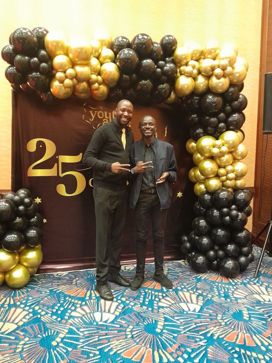 Eti jana kuliendaje?
What a milestone for <a href="/YouthAliveKenya/">Youth Alive! Kenya</a> .
Together with my G <a href="/josephkowino/">JOSEPH B. OWINO (J.B)🇰🇪 🌎</a> 
#YouthAliveAt25
#WeAreYouthAlive 
<a href="/AfrYouth/">Growing Up Green</a>